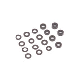 U4314 SPEED PACK - Alloy Black M3 Washers - 18pc